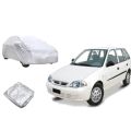 Suzuki Cultus Car Top Cover Silver Coated - Water and Dust Proof - Grey Color. 