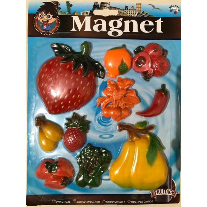 10 Pcs Fridge Refrigerator Magnets Fruit Shape