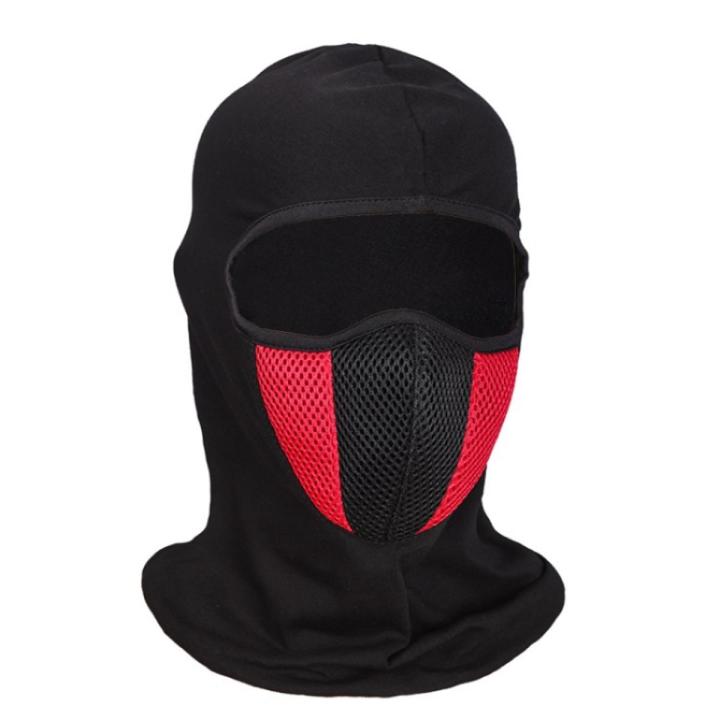 Cycling Mask Winter Windproof Warm Running Scarf Velvet Bike Full Face Mask Breathable and Sunscreen CS Headgear