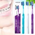 Professional Orthodontic Toothbrush Soft Bristle Interdental Brush Orthodontic Braces Brush For Adult Oral Hygiene Care Tool 1pc. 