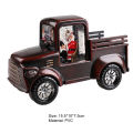 Christmas Car Lantern Unique Vintage ABS Adorable Santa Claus LED Truck for Home Decor. 