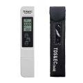 3 in1 TDS+EC+Temp Meter and PH Meter with ATC Digital Accuracy Water Quality Monitor Pen Style Portable Tester ( Free pH test strips 80 Paper Test Strips). 