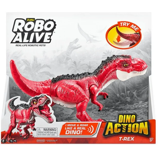 Robo Alive Dino Action T Rex Series 1