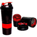 Smart Protein Shaker Bottle for Gym with 2 Storage Extra Compartment 500 ml.. 