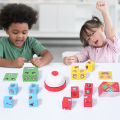 Cross-border BabeRock Face Changing Rubik's Cube Emoji Building Blocks Parent-child Interactive Battle Table Game Logical Thinking Toys. 