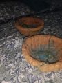 Coconut Basket Wall Hanging Pot - Haning Coir Basket (Coconut Husk) - (Without Flowers) Hanging Basket Only Flower Basket. 
