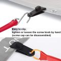 Tarp Clips Heavy Duty Lock Grip, 20 Pack Tarp Clamps Heavy Duty, Shark Tent Fasteners Clips Holder, Pool Awning Cover Bungee Cord Clip, Gust Guard Car Cover Clamp. 
