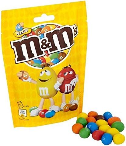 M&M's Peanut Milk Chocolate pouch original & imported 165 g