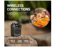 Muzen Wild Mini Portable Bluetooth Speaker, Rugged Outdoor Wireless Waterproof with Flashlight, Crystal Clear Sound, Metal Cool Look, for Adventure, Travel, Home - Green. 