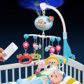 Baby Musical Baby Crib Mobile with Hanging Rotation Toys Baby Remote Control Cot Mobile Music Box Rotating Animals Rattles Ceiling Star Projection Nursery Toys Musical Bed Bell Multi-Function toy For Babies Boy Girl 0-24 Months Newborn Sleep With Melodies. 