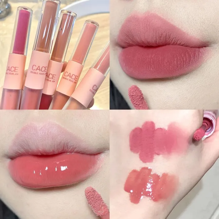 CACE%20Double%20Head%20Lip%20Glaze%20Silk%20Smooth%20Moisturizing%20Lip%20Gloss%20Non%20Stick%20Cup%20Exquisite%20Lipstick%20-%20Image%209