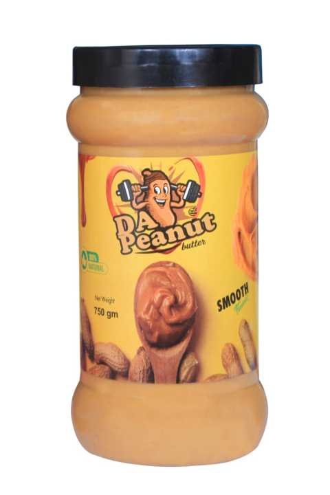 DA Peanut Butter - Smooth Flavour - 750 gram - Top Certified Quality