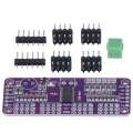 Servos Control Board, Servo Motor Driver Adjustable PWM 16 Channel for DIY. 