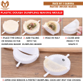 Pack of 3 Samosa Pastry Dough Maker, Samosa Shaper, Different Sizes Dumpling Press Mold, Sancha Making press machine, Easy Kitchen Tools By Muhandisaan Trading. 