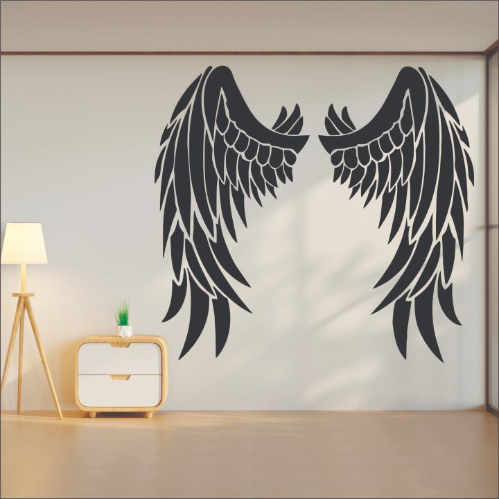 Angel Wings Vinyl Sticker Inspirational Car Window Decal Heaven ...