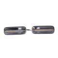 Car LED Side Marker Turn Signal Light Yellow Running Light Position Lamp Accessories for Honda Civic 1995-2000 Transparent. 