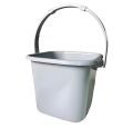 Premium Pure Plastic bucket square 6 litre with plastic handle. 