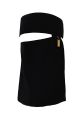 Saudi Niqab With Bukle Metal Zip forhead Steel Clip With Bukram on Flap | Niqab for Women and Girls,10x12 Lightweight Chiffon and Georgette, Comfortable and Modest  Ready to wear Hijab Niqab | High Quality Niqab Korean Fabric Saudi Niqab. 