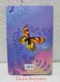 Colorful Butterfly Glitter Wallpaper Cover Diary For Girls-160 Pages Large Size Glitter Cover Travel Journal A5 Lined Paper Diary-5703. 