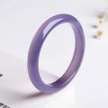 Agate Bracelet Purple Chalcedony Ice-like Violet Girl Jade Imperial Purple Sub-Manufacturer. 