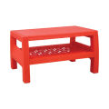 Boss Table BP-370 Newly Designed Pure Plastic 2 Shelf Table. 