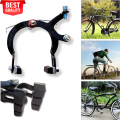 •	Full Brake Set For Mountain Bicycle Brake set for cycle Brake set for MTB Kids Cycle Brake Caliper Bicycle 14T 16T 20T Size Front Rear Set Brake Shoe levers cables  v brake caliper set. 