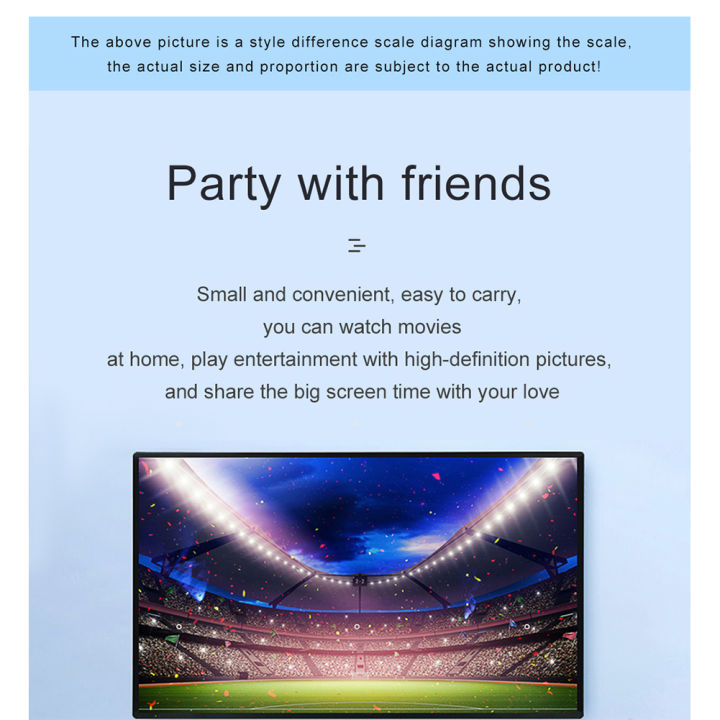 1080p%20Simple%20Portable%20Metal%20Anti-light%20Projector%20Screen%2016:9%20Hd%20Foldable%20Home%20Movie%20Projection%20Curtain%20-%20Image%202