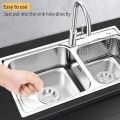 Kitchen Water Sink Filter Sink Mesh Strainer Kitchen Tool Stainless Steel Bathroom Floor Drain Cover Shower Hair Catche Stopper Slag Filter Bath Basin Drain Filter Portable Waste Collector Bathroom Water Strainer. 
