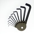 "Multi-Functional 10-Piece HEX/ALKI Key Set - All Sizes (1.5mm to 10mm) In One Pack - Essential Toolkit for Nut and Bolt Opening - High-Quality Alloy Construction - Convenient All-in-One Set for Various DIY and Mechanical Projects. 