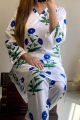 Aadaab Stitched Sun Sunflower Printed 2Pc Dress for Woman and young girls: Unique and Elegant Premium quality. 