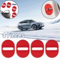 4 Pcs Car Door Lock Cover Set – Anti-Corrosion, Anti-Rust Door Latch Protector Caps, Universal Fit for All Cars. 