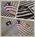 Pack Of 3 & 5 Fancy Multicolor Polo Stripes Shirt For Kids. 