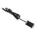 HD to VGA Cable 1080P 60Hz Male to Male Expansion Mirror Mode HDCP 1.2 HD to VGA Cord for Laptop TV Projector. 