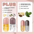 DEROL Lip Plumper Set Lip Care Gloss Can Make The Lips Fuller And Maximizer Lip Gloss Lipstick Fuller Enhancer Women Cosmetics. 