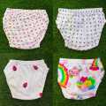 Pack of 12- Soft Cotton baby chaddi Diaper Cover Panties in White prints. 
