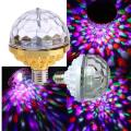Best Quality Colorful Auto Rotating RGB LED Bulb Stage Light Bulb Lighting For Party Club Home Decor Lamp Disco birthday function 3W. 