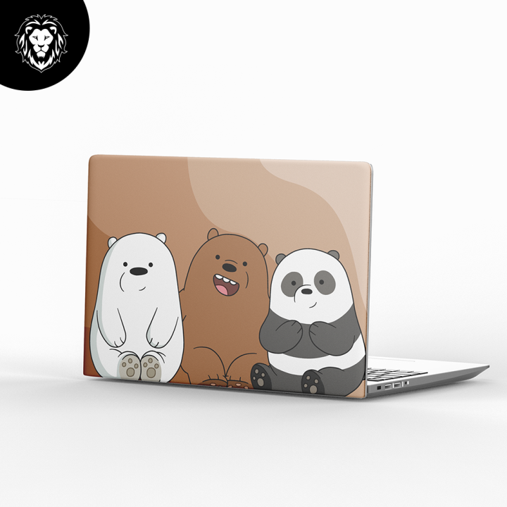 Panda Design Personalized Laptop Skin Vinyl Sticker Decal Standard size ...