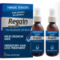 Magic Touch Hair Re gain with Minoxidil 5% - hairgain hair Spray - Hair spray and Regrowth – best hair gainer hair spray for male and female - anti hair fall hair and hair regrowth serum for all hair types and age. 