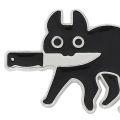 Cartoon Pin Creative Black Cat Cartoon Novelty Enamel Pin. 