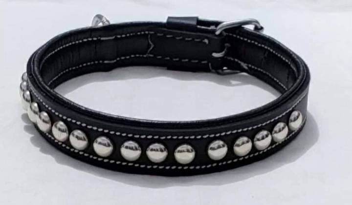 Leather%20Black%20Dog%20Collar%20-%20Medium%20size%20-%20Image%203