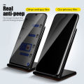 Dcode Bold 2 Privacy screen Protector - 5X Stronger with Round Edges, Temper glass , Scratch & Smudge-Resistant Surface, Easy to Install. 