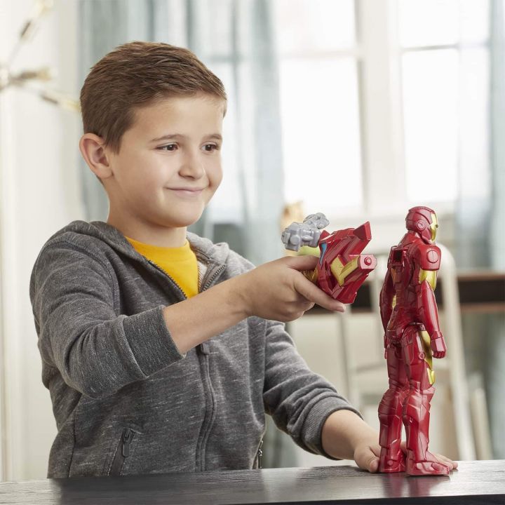 Hasbro:%20MARVEL%20TITAN%20HERO%20SERIES:%20BLAST%20GEAR%20IRON%20MAN%20(E7380)%20-%20Image%204