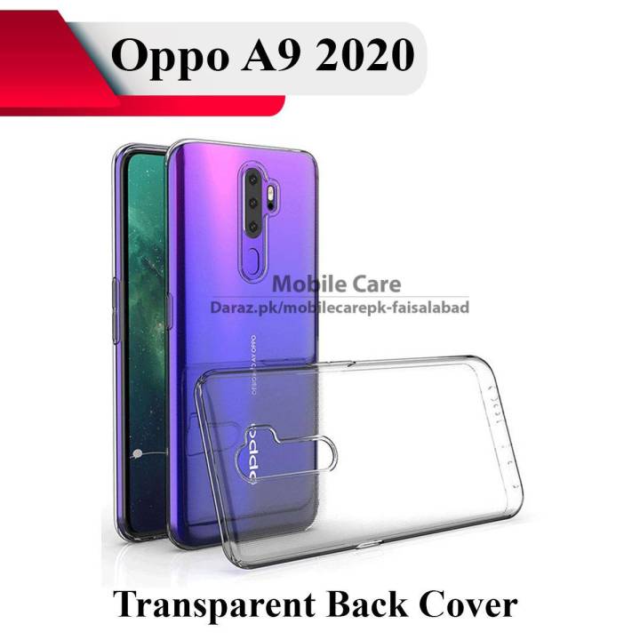 Oppo A9 2020 Back Cover Transparent Soft Silicone Crystal Clear Case Cover For Oppo A9 2020