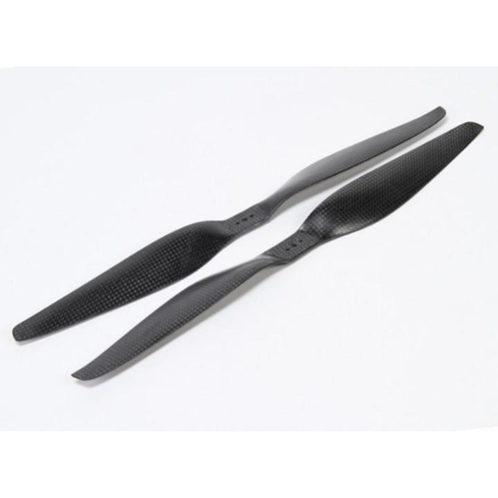 14x5.5 3Hole Carbon Fiber Propellers for Drones Multirotors