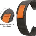 No Gap Curved Sport Nylon Trail Loop Band Samsung Galaxy 4 Galaxy Watch 5 Watch 4 Classic Pro. 