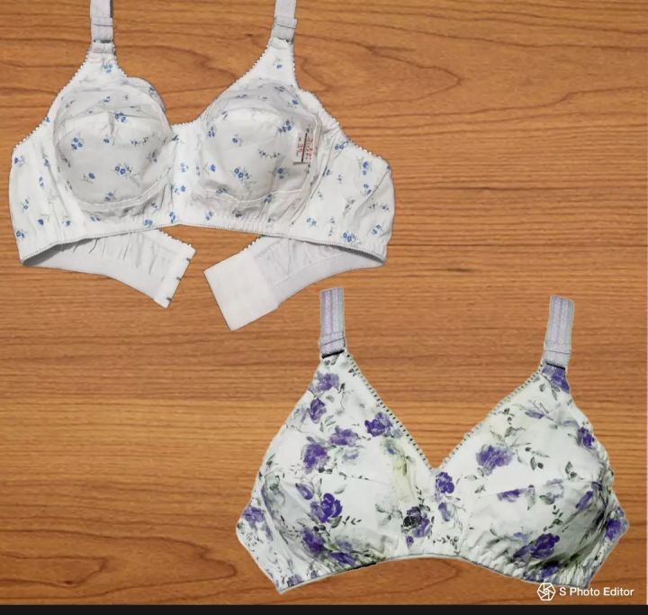 Floral%20design%20imported%20stuff%20cotton%20bra/blouse/%20brazzers%20pack%20of%20two%20-%20Image%204