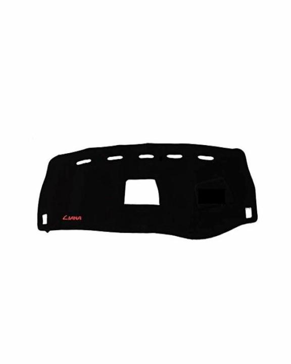 Car Dashboard Cover Carpet For Suzuki Liana - Black