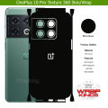 OnePlus 10 Pro Skin/Wrap 360 Protection Sheet/ Carbon fiber/ Matte/ Transparent/ Lamination Back And Sides Included Camera Skin. 