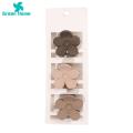 Head Top Hair Clips 3pcs Women's Floral Hair Claw Set Cute Shapes Hair Clip Bundle for Stylish Looks Favorite Hair Claw Clips. 