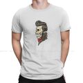 Skull Slick Hair Unique T-Shirt Rockabilly Rock and Roll Leisure T Shirt Summer Stuff For Men Women. 